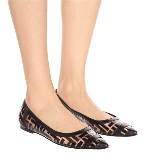 fendi flats nordstrom|Fendi women ballet flats.